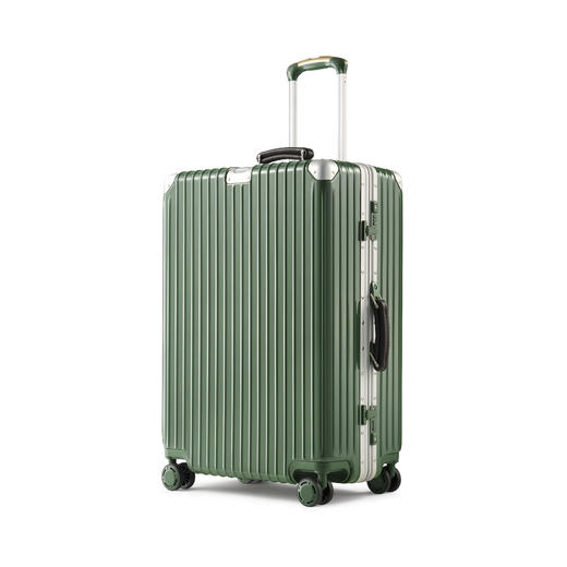 【炫彩上新】银座/GNZA 铝框行李箱行李箱大容量女旅行拉杆皮箱男铝框密码24寸结实耐用加厚小型20寸8953K 商品图0