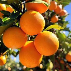 四川大凉山正宗雷波脐橙 - 含箱10斤装  ZY彩箱装【水果】