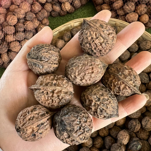 【核桃】野生尖嘴小核桃虽小个却香甜 都是没有泡药水的原生态核桃 /核桃仁 新货包邮 商品图2