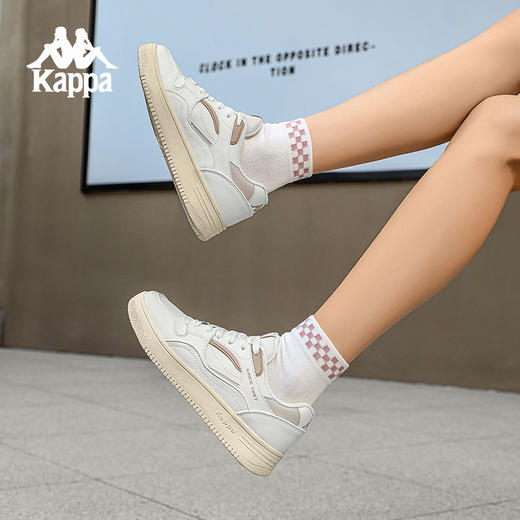 Kappa卡帕休闲板鞋女款2024新款冬季百搭运动鞋学生厚底情侣鞋子K0FW5CC12 商品图3