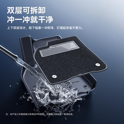 倍思 T-Space TF1 Sport 特斯拉 焕新版专用脚垫 商品图8