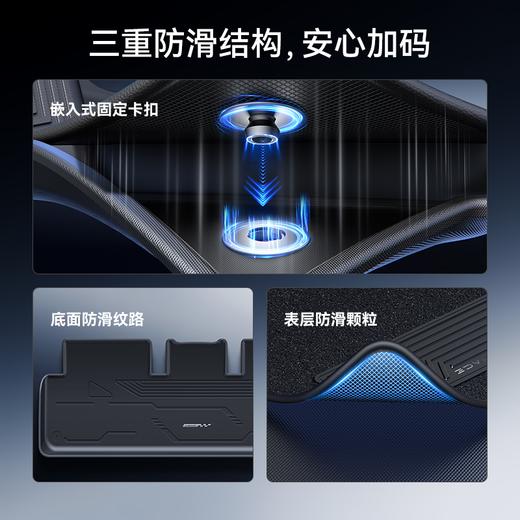 倍思 T-Space TF1 Sport 特斯拉 焕新版专用脚垫 商品图7