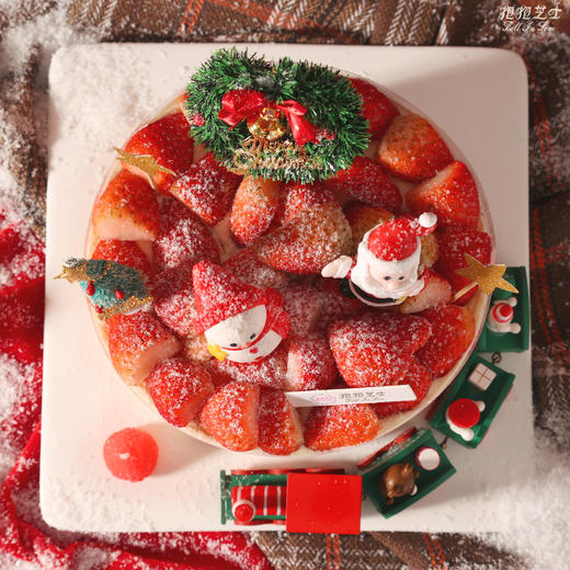 欢乐圣诞草莓蛋糕 | 草莓尖尖当然要送给您的心尖尖~~ 商品图4