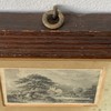 欧洲中古实木蚀刻版画 带签名 商品缩略图1