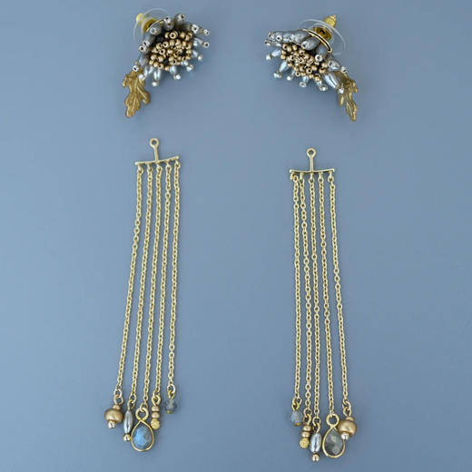 订购8周到｜Monshiro-astrantia-大星芹 耳环［日本设计师］ 商品图8