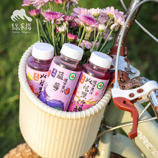 生态有机果蔬汁礼盒NFC+HPP（部分口味2瓶85折，买6送2）胭脂红番石榴、黄皮、赣南脐橙、西瓜、软籽石榴汁、蓝莓苹果、草莓甜菜根 | 绿家自产 *Self-production 商品图3