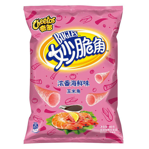 妙脆角 多种口味随机 玉米角40g超市童年学生ktv小吃膨化食品薯片薯条 商品图5