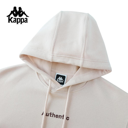 Kappa卡帕背靠背新款连帽运动卫衣女复古针织套头衫宽松休闲上衣K0F22MT80 商品图2