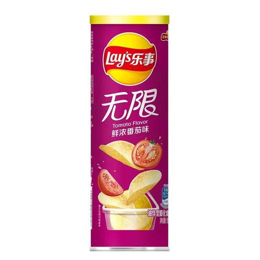 乐事薯片鲜浓番茄味罐装104g/罐 商品图0