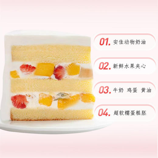 健康长寿，贺寿蛋糕【生日蛋糕】 商品图3