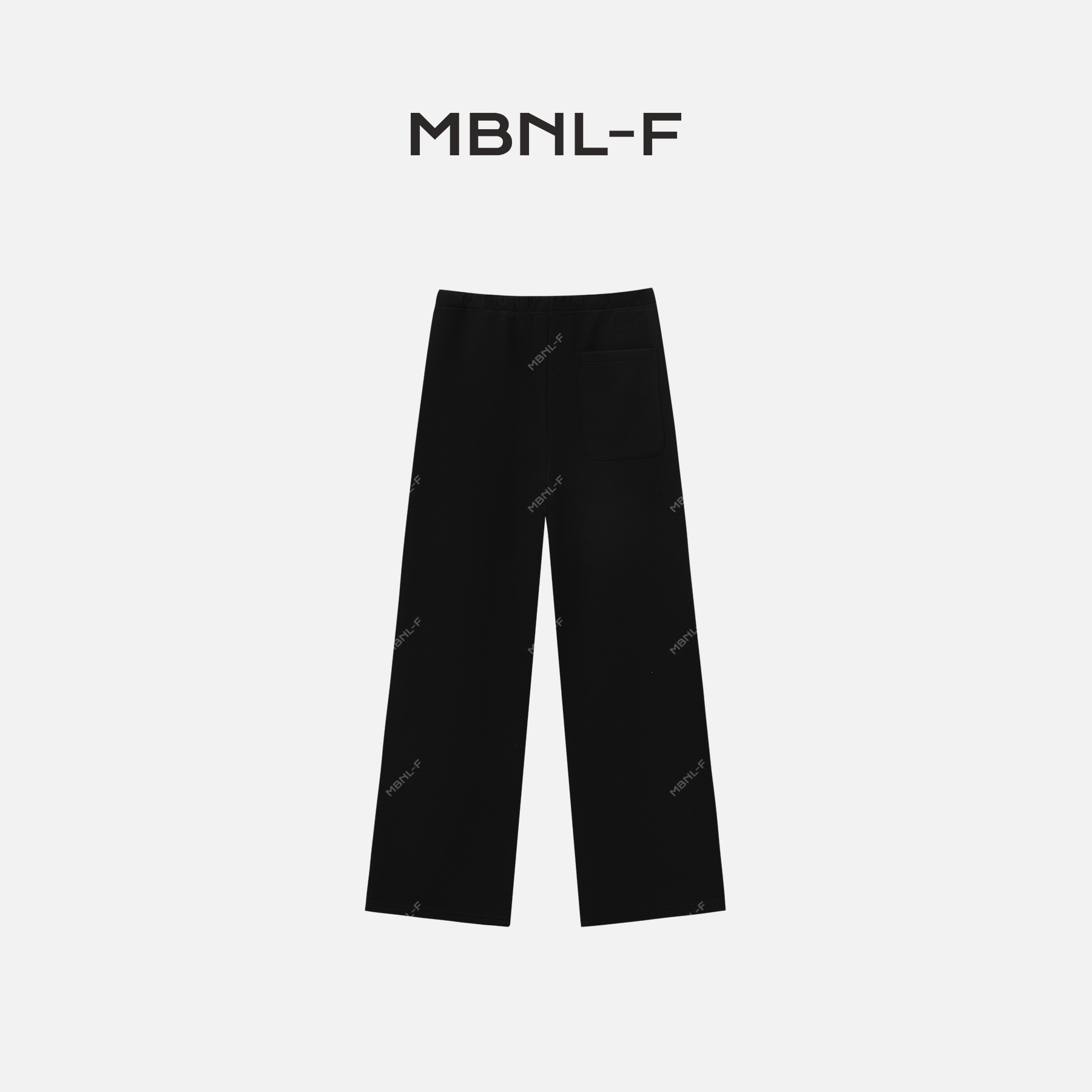 “双抽绳运动裤” 24F/W秦磊Y 秋冬款抽绳加绒长裤 LL-3014 m12商品图2