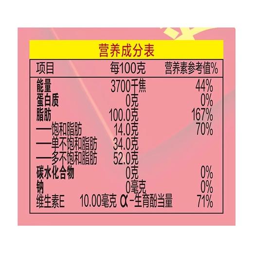 金龙鱼黄金比例植物调和油 5L/壶 商品图4