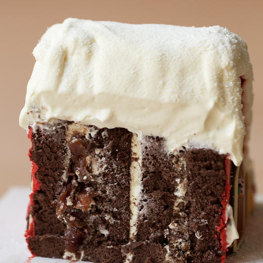 2024圣诞新品「小心愿 · 雪之屋」樱桃巧克力榛子脆脆味蛋糕｜随单含圣诞小树小礼物1份！ 商品图5