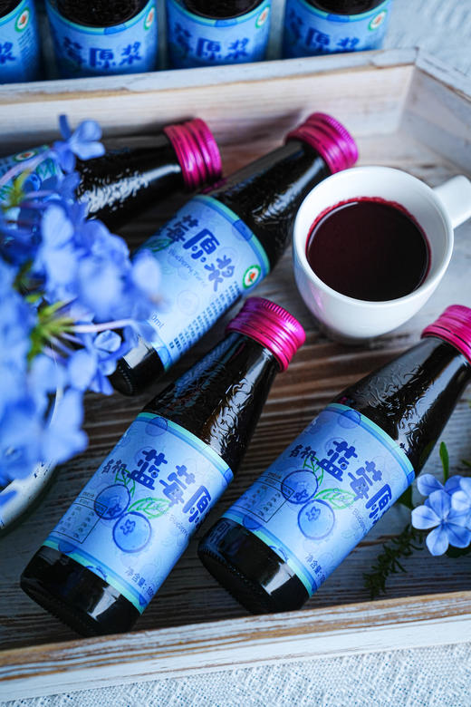 有机蓝莓原浆100ml*8 商品图1