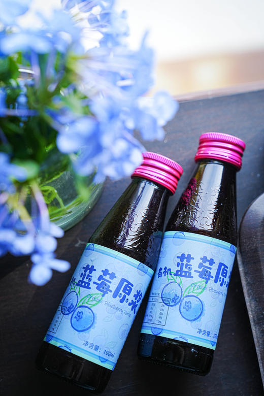 有机蓝莓原浆100ml*8 商品图0
