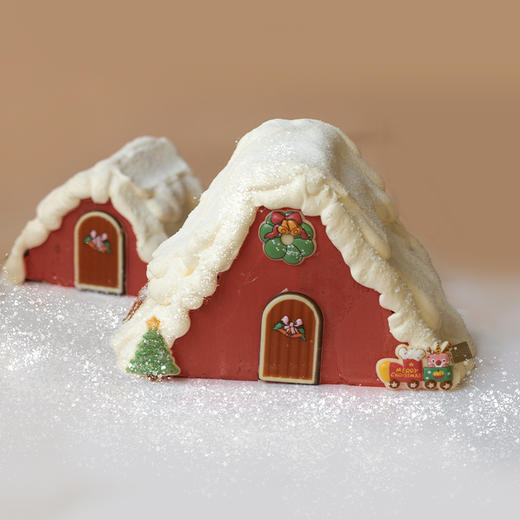 2024圣诞新品「小心愿 · 雪之屋」樱桃巧克力榛子脆脆味蛋糕｜随单含圣诞小树小礼物1份！ 商品图2