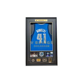 收藏系列 诺维斯基 杭州城市限量版 亲笔签名球衣