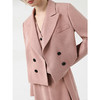 COCOBELLA[浪漫粉]阔肩短款西装外套25春品质通勤西服SI3010B 商品缩略图0