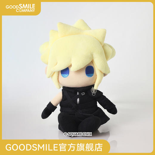 【GSC现货】最终幻想Ⅶ：圣子降临 毛绒玩偶 - 克劳德·斯特莱夫 商品图0