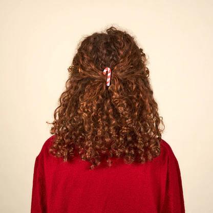 北京仓｜Coucou Suzette-CANDY CANE-圣诞拐杖糖 发夹［法国设计师］ 商品图1