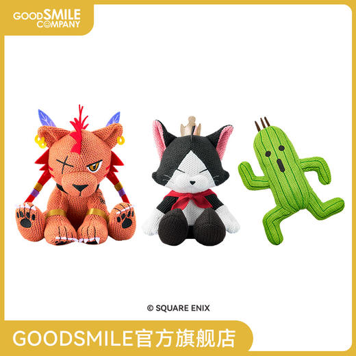 【GSC现货】最终幻想 针织玩偶 - 赤红十三/凯特·西/仙人掌 商品图0
