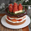 0627|生巧草莓布蕾蛋糕（70%醇正巧克力微苦微甜） 商品缩略图2