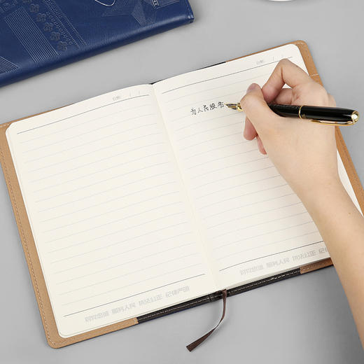 【纪念笔记本】办公文具用品  加厚软抄本记事本商务日记本 文创礼品礼物 商品图4