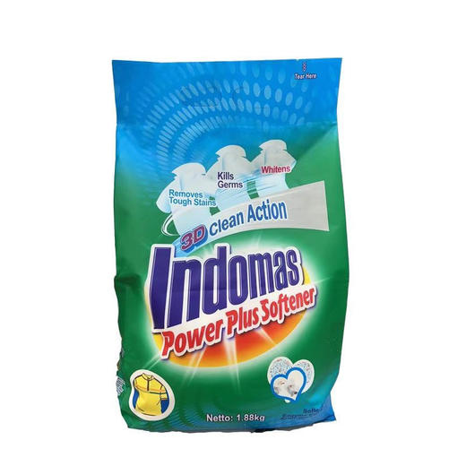 印度尼西亚进口乐维亚3D多效柔顺洗衣粉1.88kg 商品图5