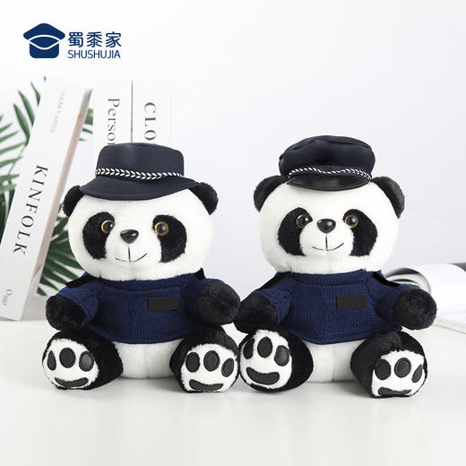 【萌J熊猫】儿童公仔玩偶布娃娃可定制毛绒玩具摆件 商品图0