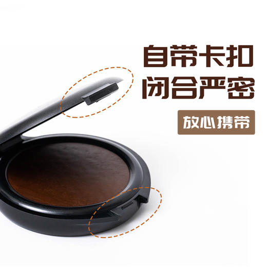 【笔录指纹印台】小巧造型携带方便3秒快干不粘手按印清晰遇水不脱色不晕染笔录指纹印台 商品图2