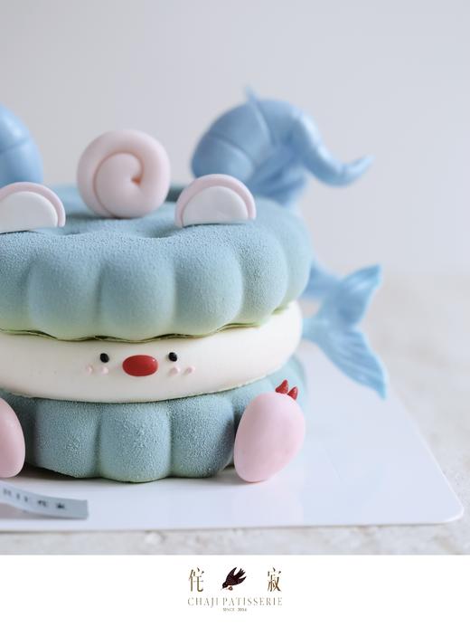 摩羯座小慕斯(很小）（翻糖比较沉，收到尽快食用） 商品图4