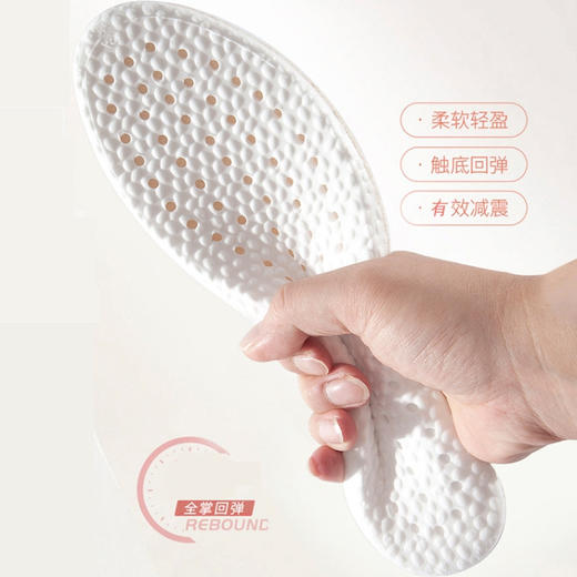 【清完下架】冬季软弹爆米保暖鞋垫 男女加绒加厚鞋垫（4-1210） 商品图8