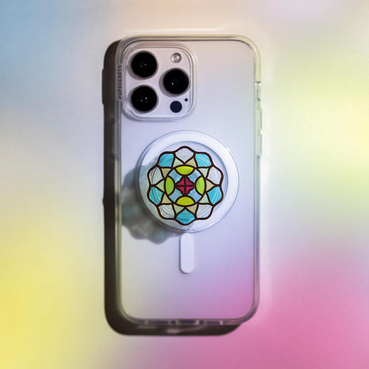 【城市限定巡游】广州·美寓花窗 POPGRIP泡泡骚手机粘贴式气囊支架 Popout异形系列 彩色 商品图1