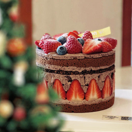 莓芯巧梦 l 巧克力草莓奶油蛋糕 商品图0