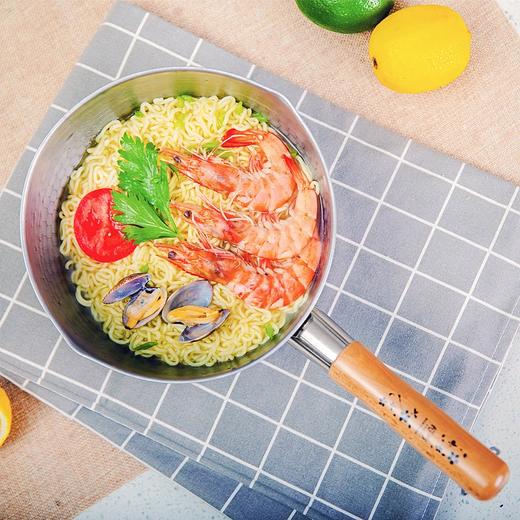 【清仓7.5折，无货退款】燕人之匠樱花手柄不锈钢雪平锅奶锅辅食锅煮面锅汤锅20CM/24CM 商品图7