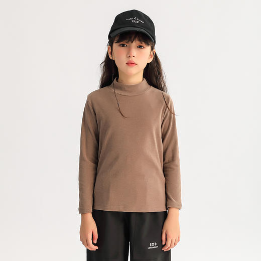 【2025反季特价清仓】龙之涵  亲子款“小暖炉”半高领打底衫 抗静电 婴幼儿A类标准 7色可选 90-175码 商品图6