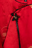 荷言HEYEN 海棠蛱蝶 大红色夹棉外套织金蝴蝶提花重磅真丝高定系列 商品缩略图3