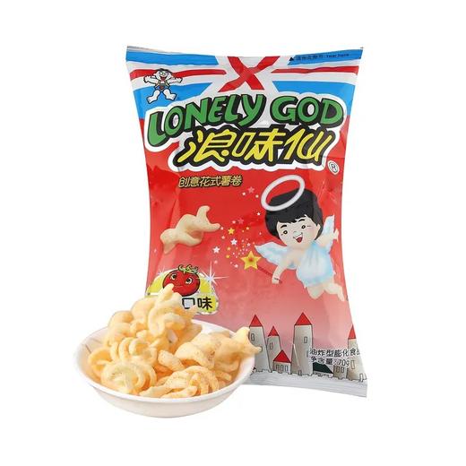 【旺旺浪味仙】意式番茄味 70g | 意式风情·番茄酸甜浓郁 | 螺旋造型·酥脆口感一根一根停不下来 | 追剧零食·下午茶点·闺蜜分享·休闲解馋 商品图0