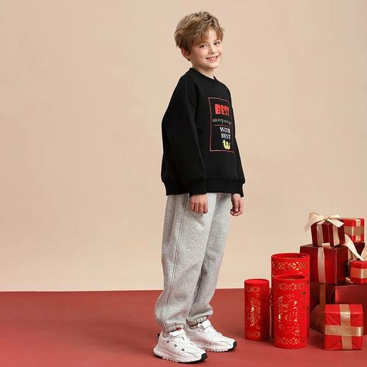 【2025新品年服】龙之涵 亲子款糯糯绒加厚卫衣 中大童一体绒秋冬新款保暖上衣 婴幼儿A类标准 商品图8