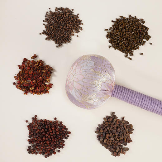 正安国货· 山苍子手捶（紫色）五味种子精华配伍 自然芳香小巧精致 用植物的力量温养身体 商品图1