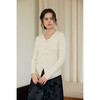 （小眠专属）HeyDress新中式盘扣针织衫女冬季V领设计感修身显瘦优雅羊毛上衣 商品缩略图0