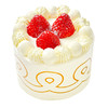 遇·四季-红颜越雪 草莓奶油蛋糕 商品缩略图0