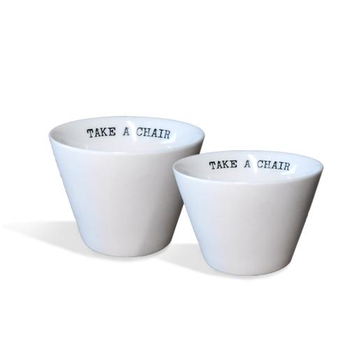 「TAKE A CHAIR系列」陶瓷拿铁杯·构想几何COFFEE 商品图1