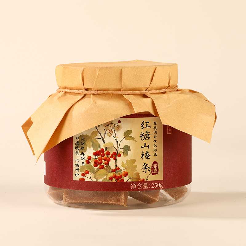 正安国货·红糖山楂条  古法红糖配方 酸甜可口 软糯易嚼 好吞咽 250g