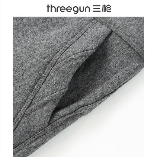 Threegun三枪 【抓绒】女士铅笔裤长裤-60575B011 商品图8