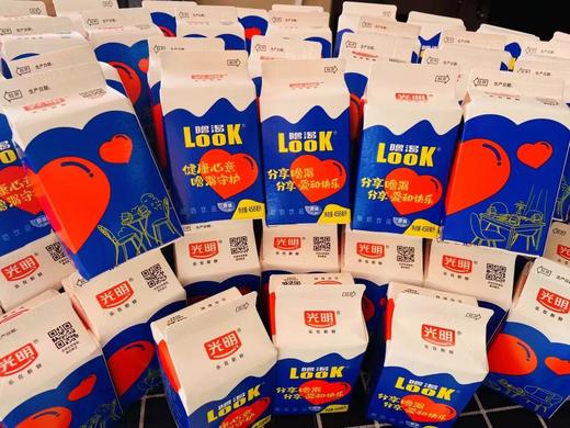 光明酸奶爱心桃458克 商品图1