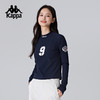 kappa卡帕背靠背新款圆领运动长袖t恤女款修身复古套头衫卫衣上衣K0F22TC01 商品缩略图2