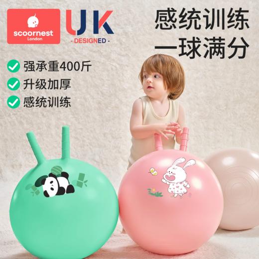 科巢羊角球儿童感统训练平衡球蹦蹦球幼儿园跳跳球宝宝室内外玩具 商品图0