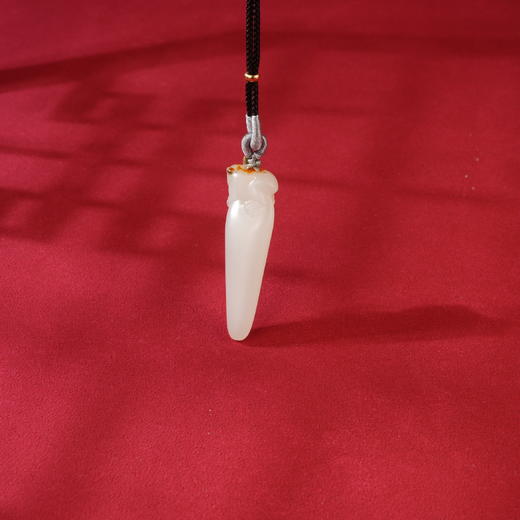 「一口价」【赤崋】羊脂白玉挂件 商品图1