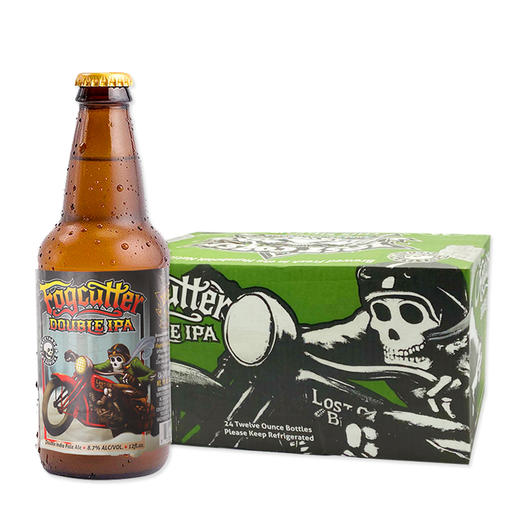 美国迷失海岸 迷雾快艇双倍IPA 啤酒 355ml*24瓶 商品图0